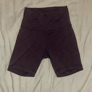 Lululemon bike short. Heathered brown/black. Size 2